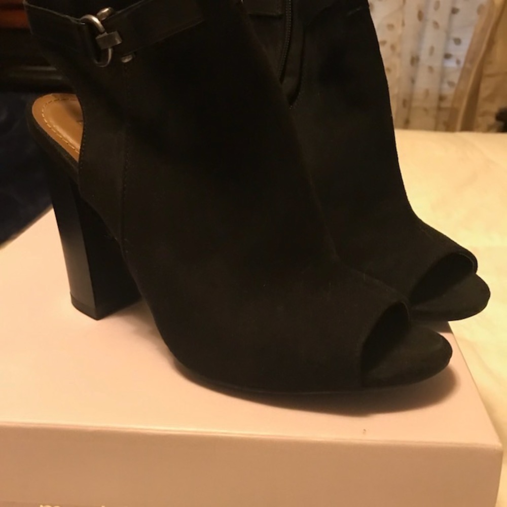 Madden Girl Peep Toe Booties